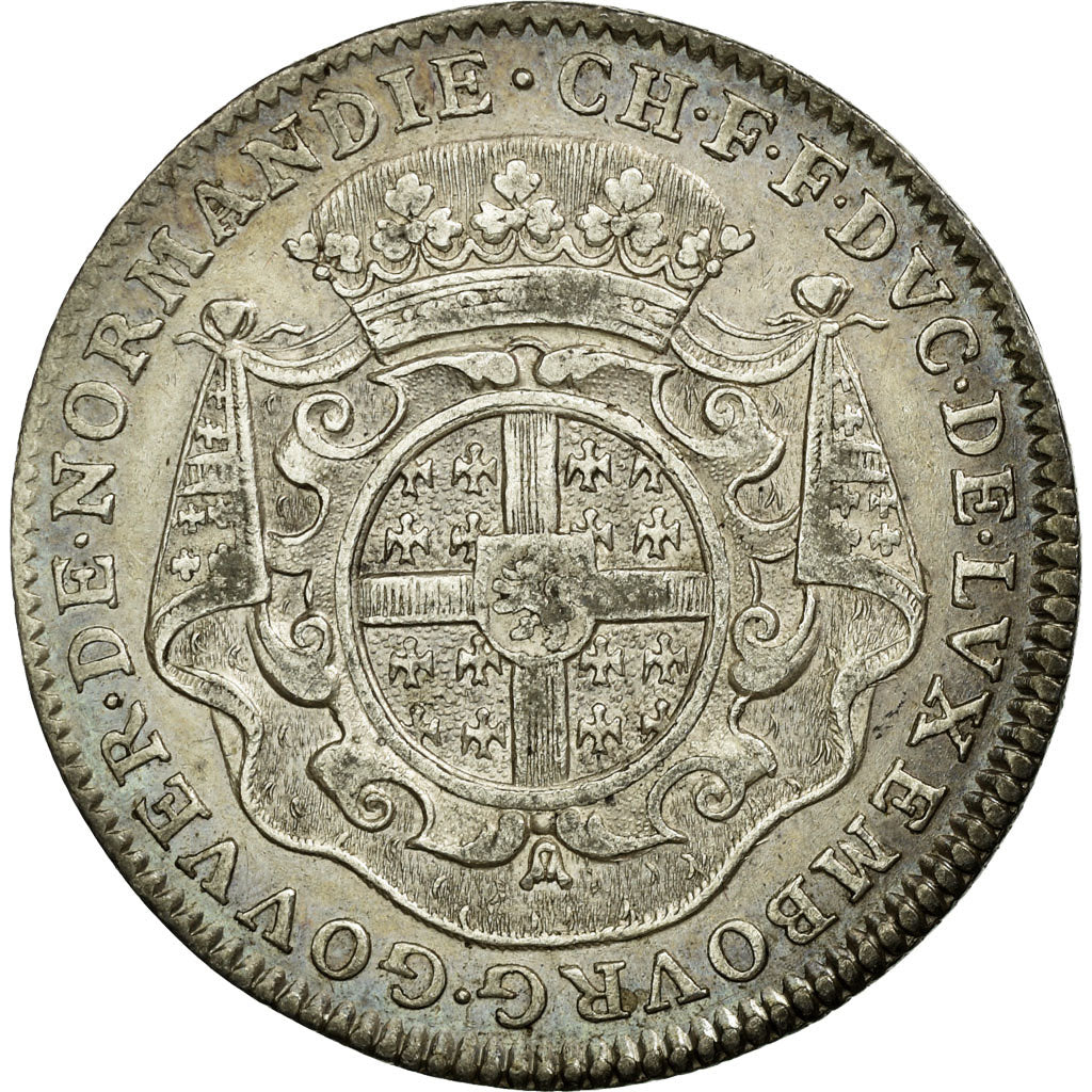 France, Token, Royal, 1709, AU(55-58), Silver, Feuardent:6095.