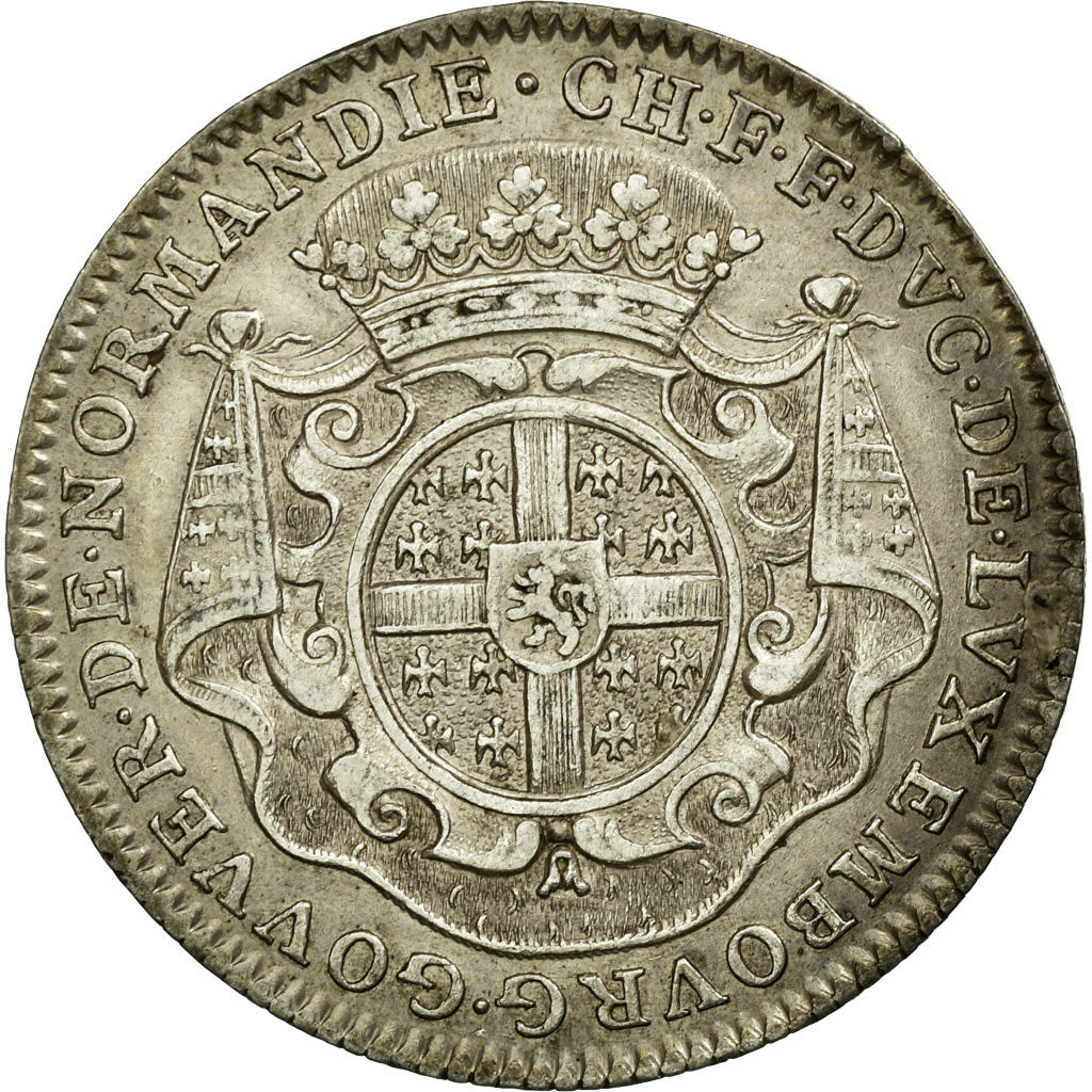 France, Token, Royal, 1709, AU(50-53), Silver, Feuardent:6095.