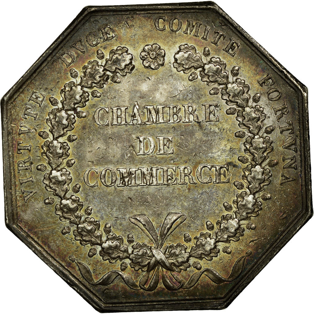 France, Token, Chamber of Commerce, AU(50-53), Silver