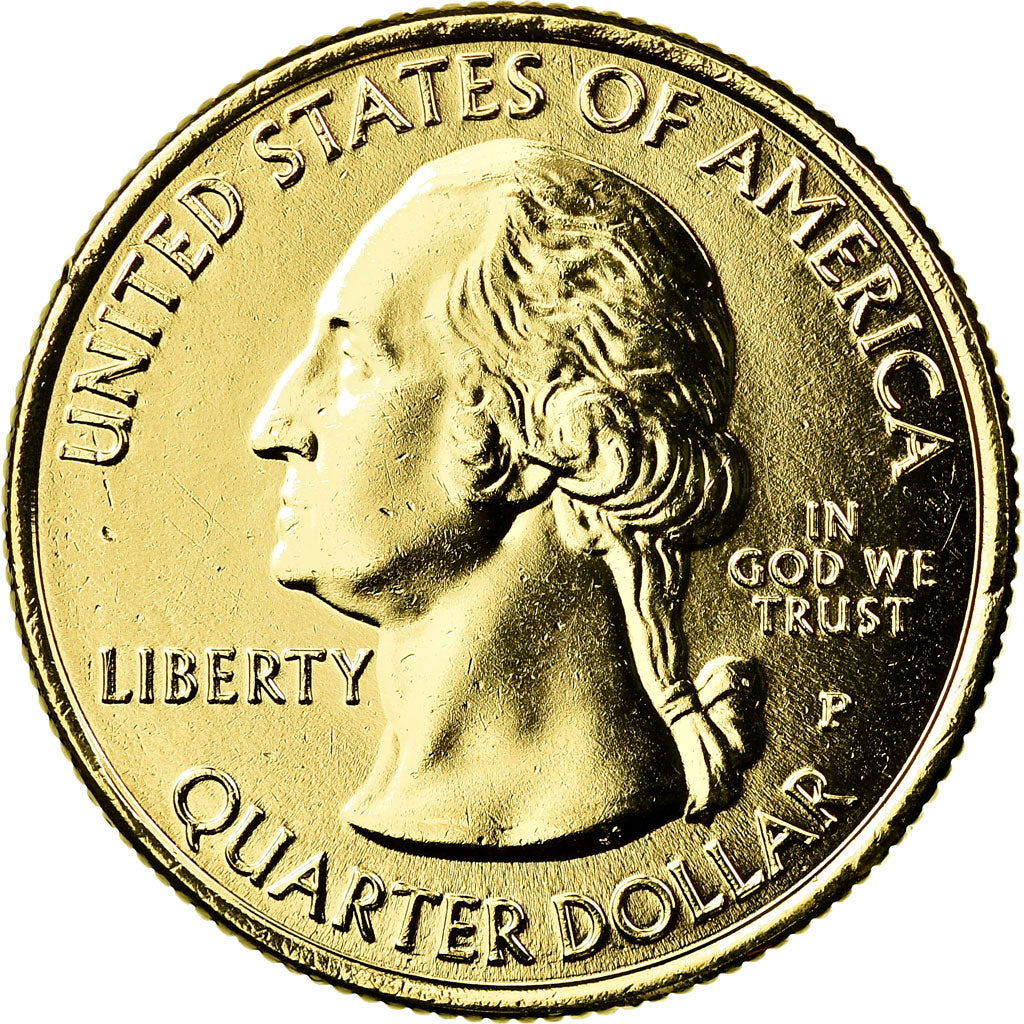Munten, Verenigde Staten, Great Smoky Mountains, Quarter, 2014, U.S. Mint, PR