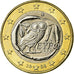 Grécia, Euro, 2008, MS(63), Bimetálico, KM:214