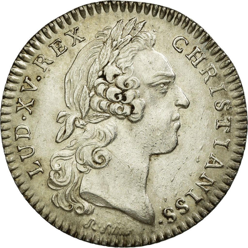France, Token, Royal, 1758, AU(50-53), Silver, Feuardent:1401.