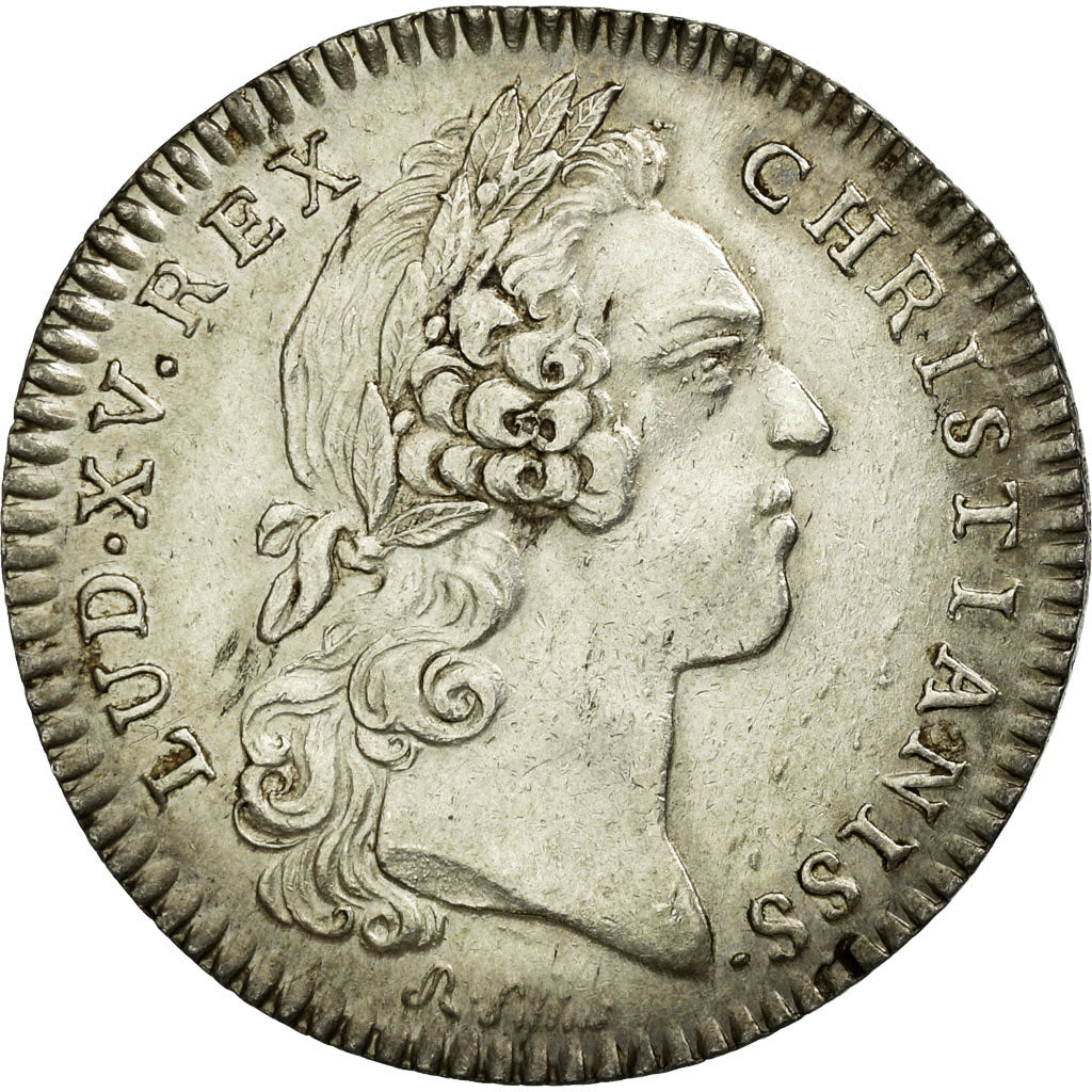 France, Token, Royal, 1758, AU(50-53), Silver, Feuardent:1401.