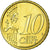 Italy, 10 Euro Cent, 2008, MS(63), Brass, KM:247