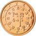 Portugal, 2 Euro Cent, 2007, Lisbon, MS(63), Miedź platerowana stalą, KM:741