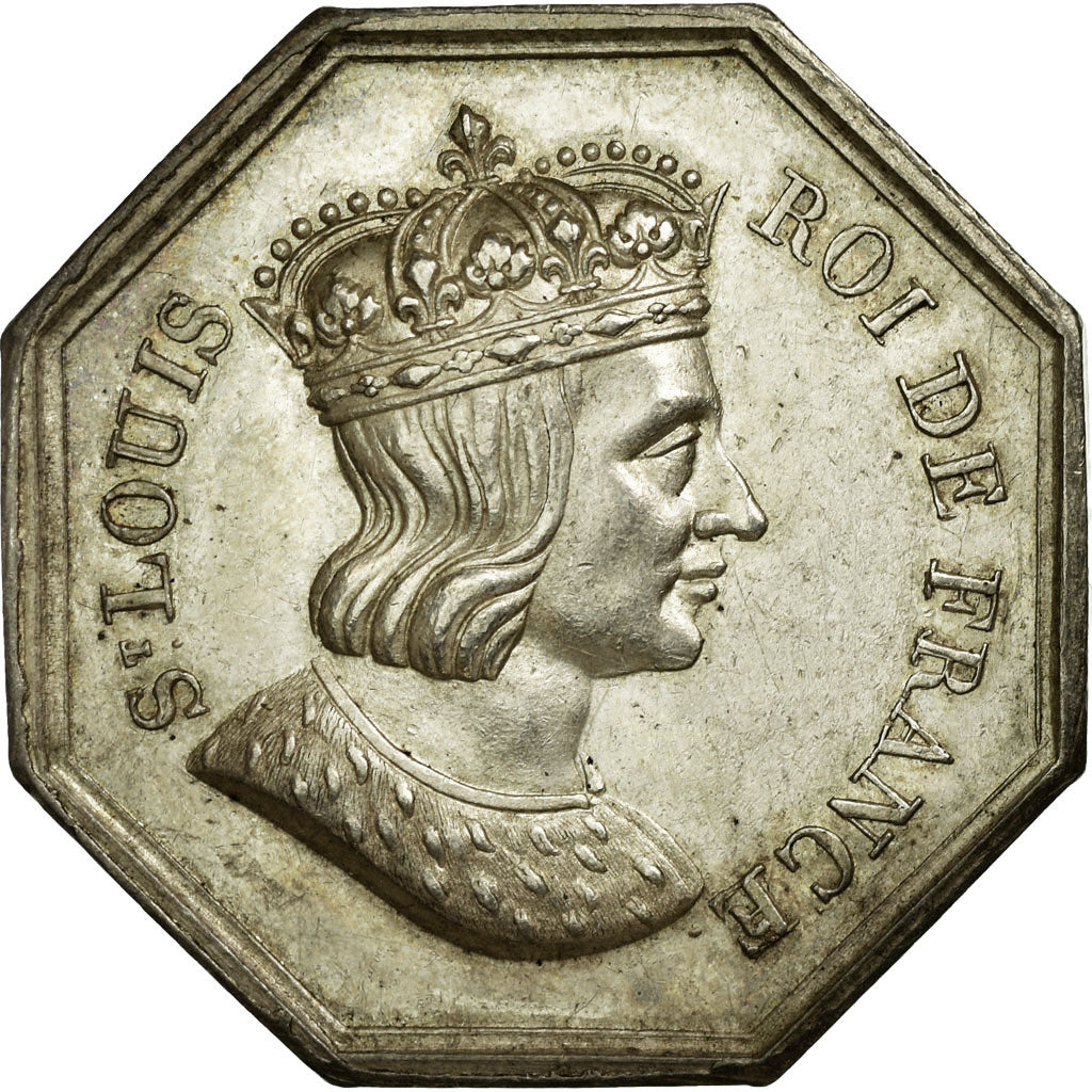France, Token, Notary, AU(55-58), Silver, Lerouge:389