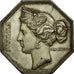 France, Token, Notary, MS(63), Silver, Lerouge:413