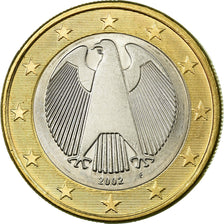 GERMANY - FEDERAL REPUBLIC, Euro, 2002, MS(63), Bi-Metallic, KM:213