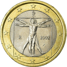 Italien, Euro, 2002, UNZ, Bi-Metallic, KM:216