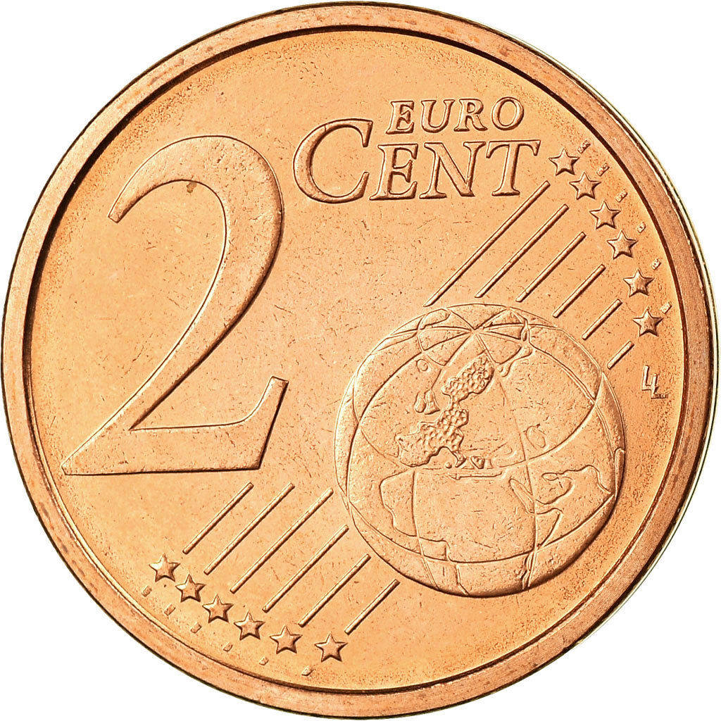 Italy, 2 Euro Cent, 2003, MS(63), Copper Plated Steel, KM:211