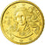 Italia, 10 Euro Cent, 2003, SC, Latón, KM:213