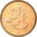 Finlande, Euro Cent, 2007, SPL, Copper Plated Steel, KM:98