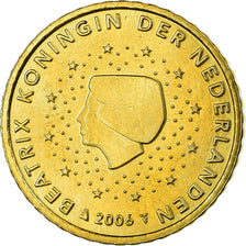 Netherlands, 50 Euro Cent, 2006, MS(63), Brass, KM:239