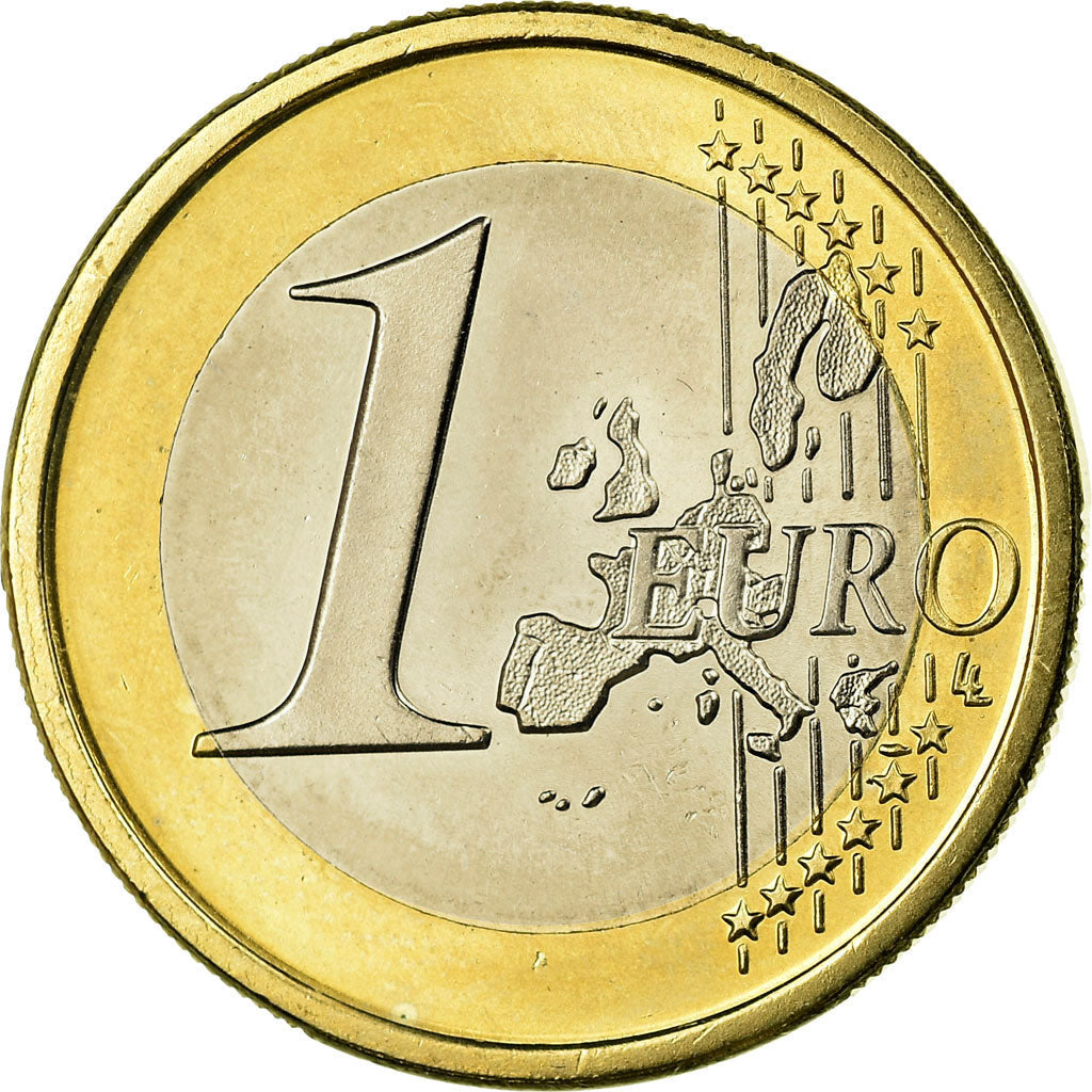 Spain, Euro, 2005, MS(63), Bi-Metallic, KM:1046