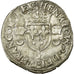 Coin, France, Douzain aux croissants, 1550, Poitiers, EF(40-45), Billon