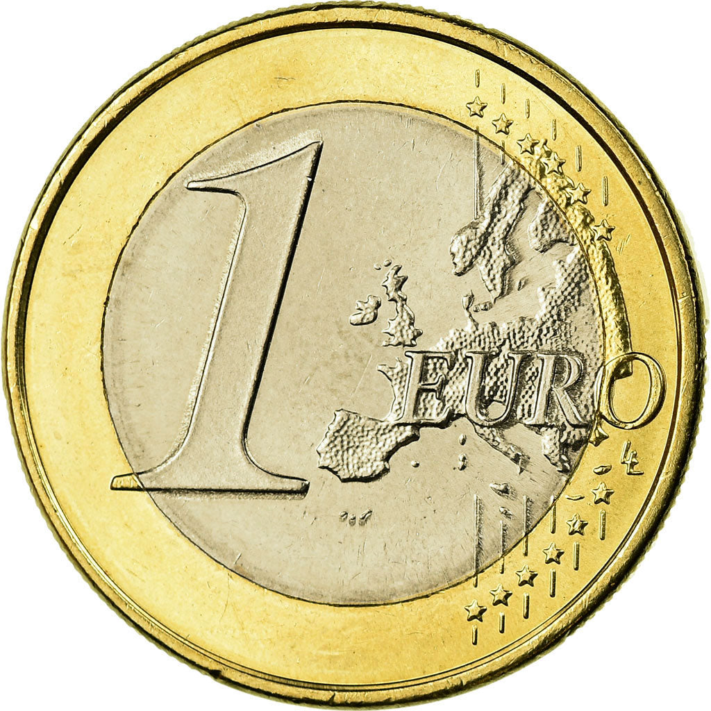Spain, Euro, 2007, MS(63), Bi-Metallic, KM:1073