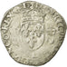 Coin, France, Douzain aux croissants, 1549, Bayonne, VF(30-35), Billon