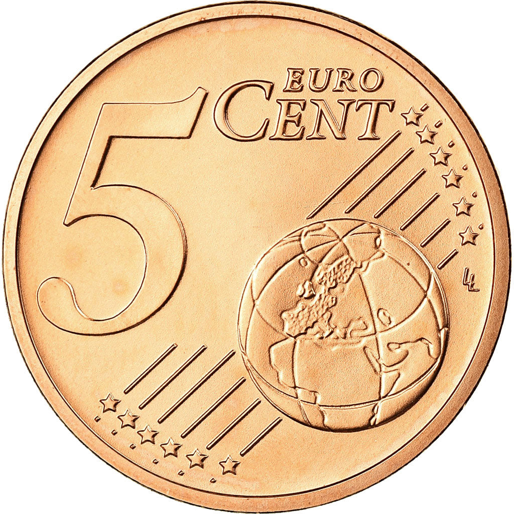 Austria, 5 Euro Cent, 2010, FDC, Cobre chapado en acero, KM:3084