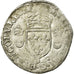 Coin, France, Douzain aux croissants, 1555, Lyons, VF(30-35), Billon