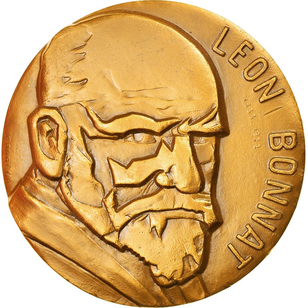 France, Médaille, Peinture, Léon Bonnat, Saint-Denis Décapité, 1983