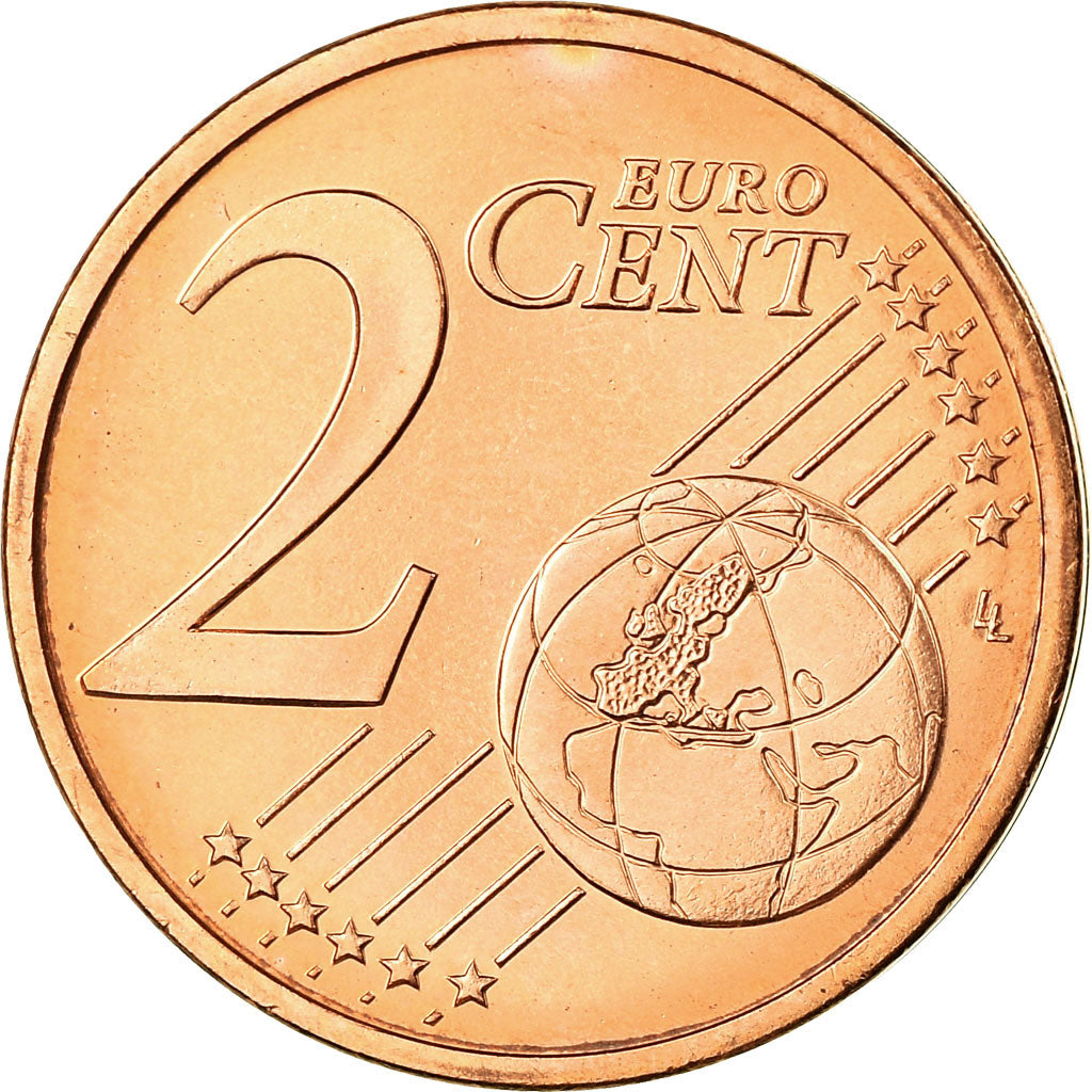 France, 2 Euro Cent, 2006, SPL, Copper Plated Steel, KM:1283