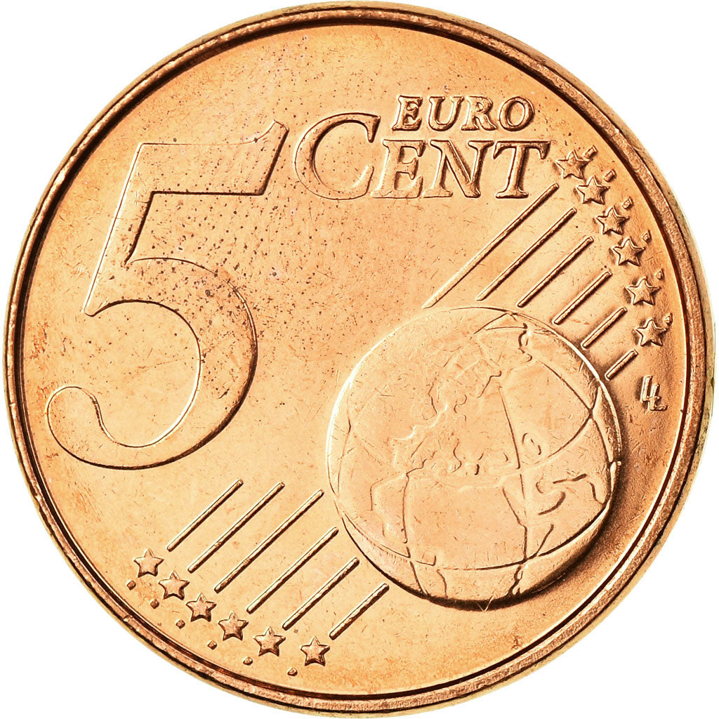 Belgio, 5 Euro Cent, 2005, SPL, Acciaio placcato rame, KM:226