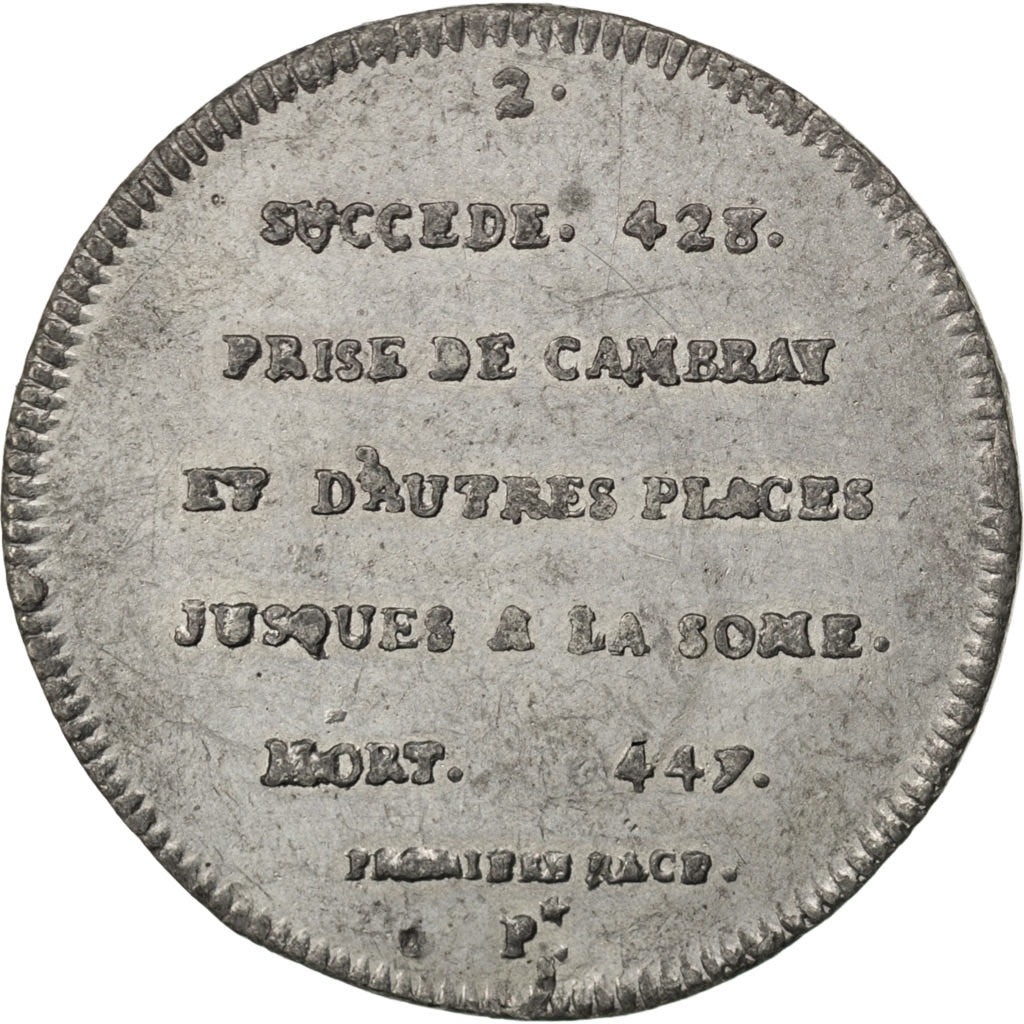 France, Medal, Clodion, History, AU(50-53), Tin