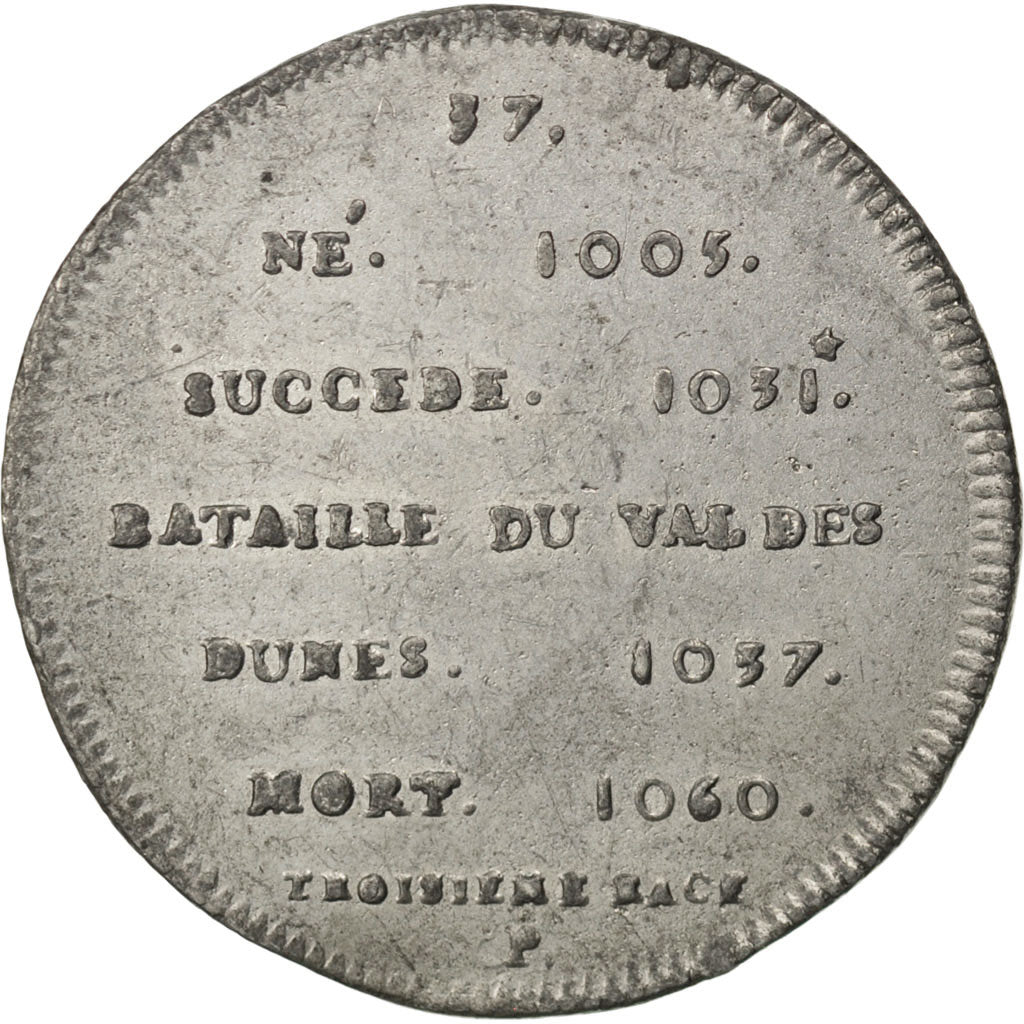 France, Medal, Henri I, History, AU(50-53), Tin