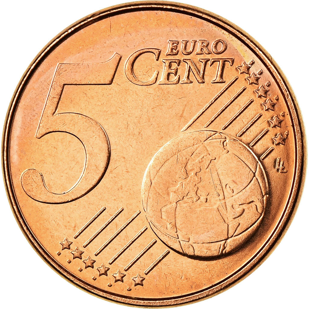 Belgium, 5 Euro Cent, 2005, MS(65-70), Copper Plated Steel, KM:226