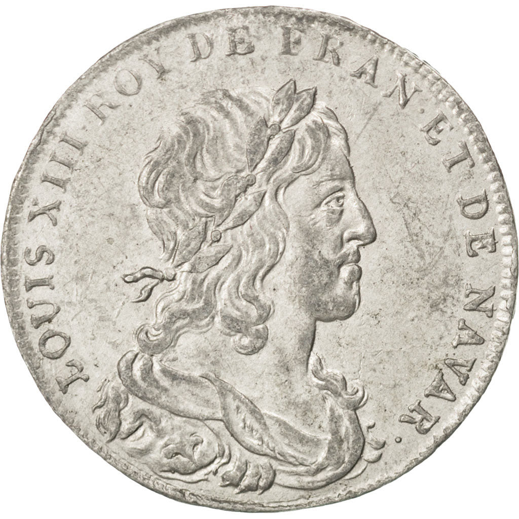 France, Medal, Louis XIII, History, TTB+, Tin