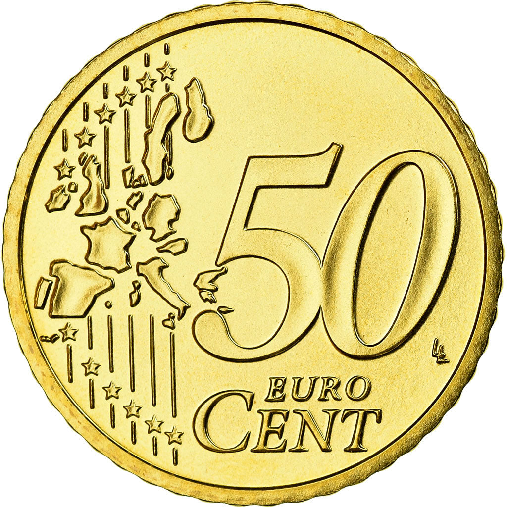 Austria, 50 Euro Cent, 2007, MS(65-70), Brass, KM:3087