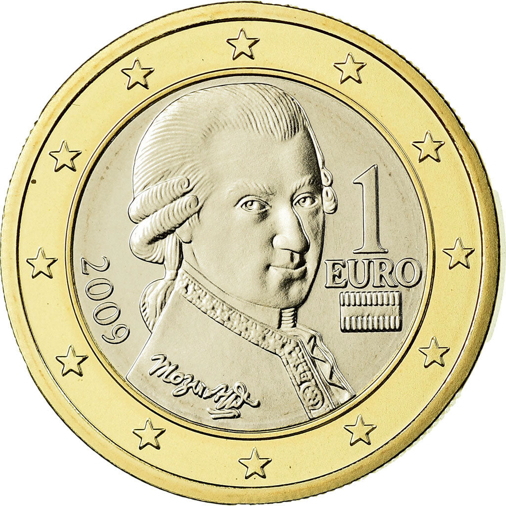 Austria, Euro, 2009, FDC, Bi-metallico, KM:3142