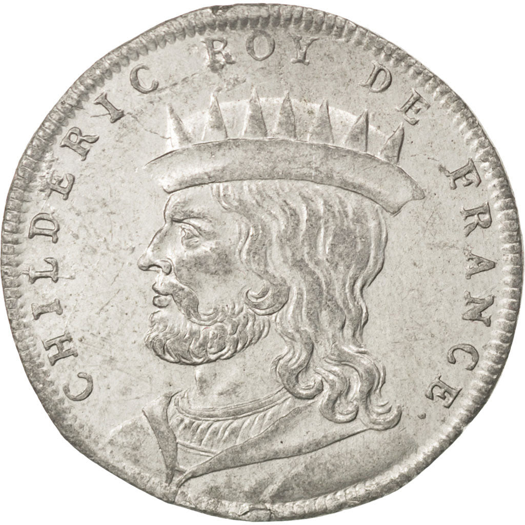 France, Medal, Childéric I, History, AU(55-58), Tin