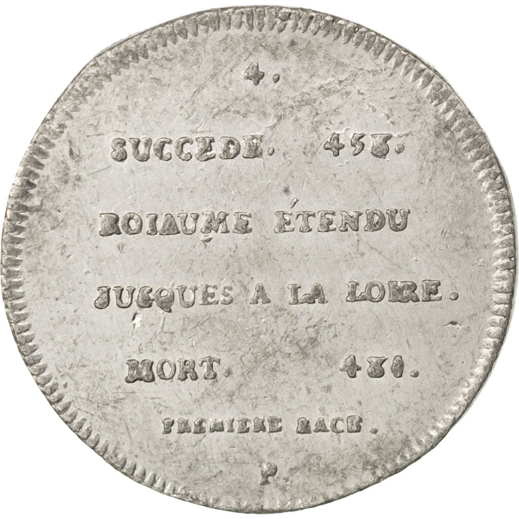 France, Medal, Childéric I, History, AU(55-58), Tin
