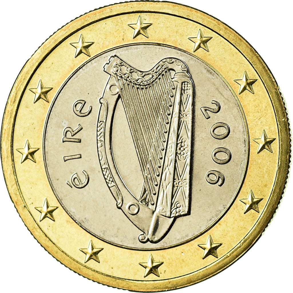 IRELAND REPUBLIC, Euro, 2006, STGL, Bi-Metallic, KM:38