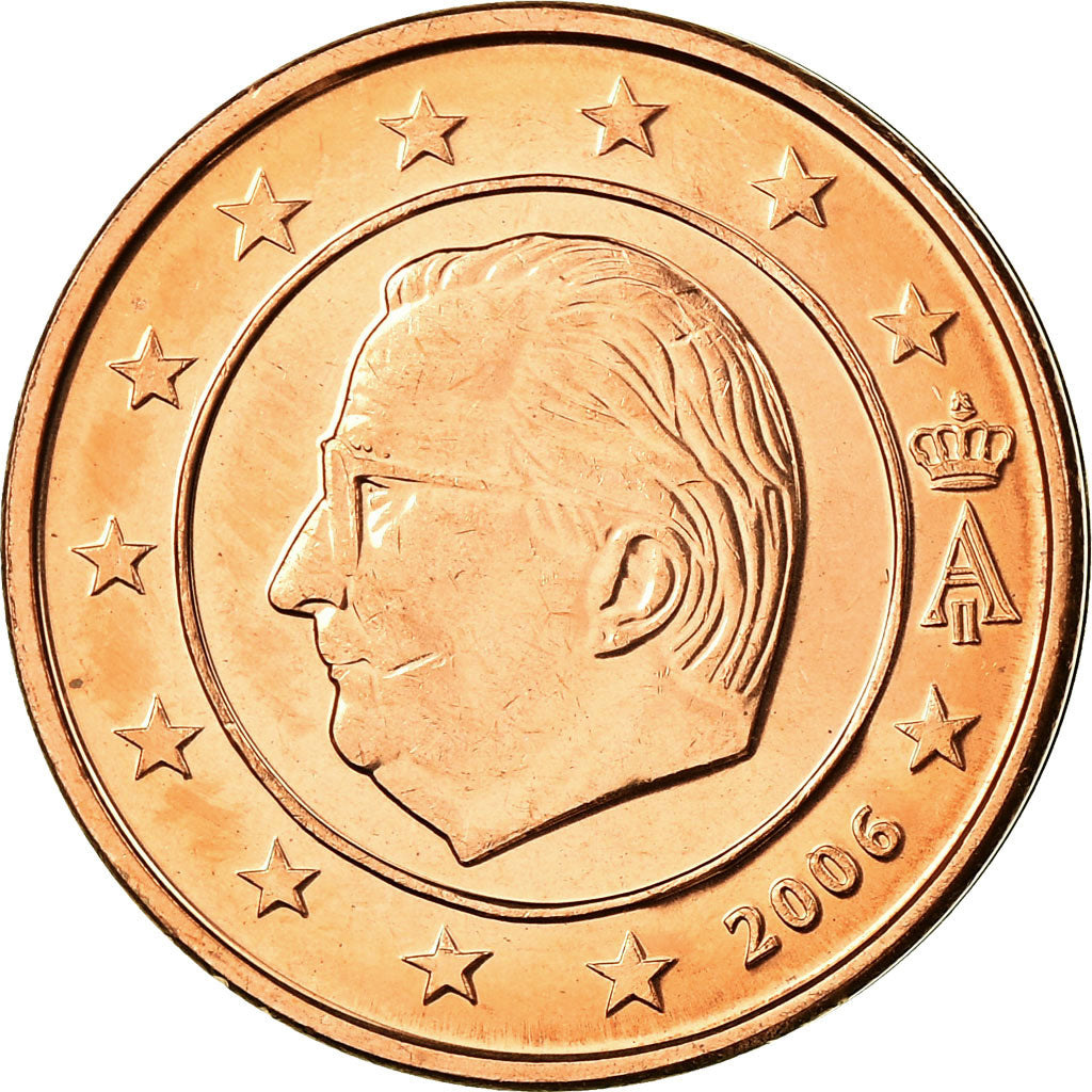 Belgium, 2 Euro Cent, 2006, MS(65-70), Copper Plated Steel, KM:225