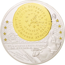 Francia, Medal, The Fifth Republic, Politics, Society, War, FDC, Argento