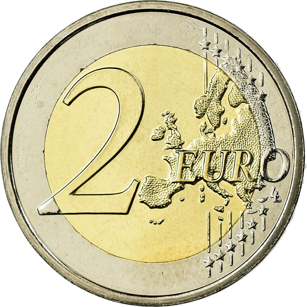 Luxemburgo, 2 Euro, 2009, FDC, Bimetálico, KM:93