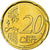 Luxemburgo, 20 Euro Cent, 2009, EF(40-45), Latão, KM:90
