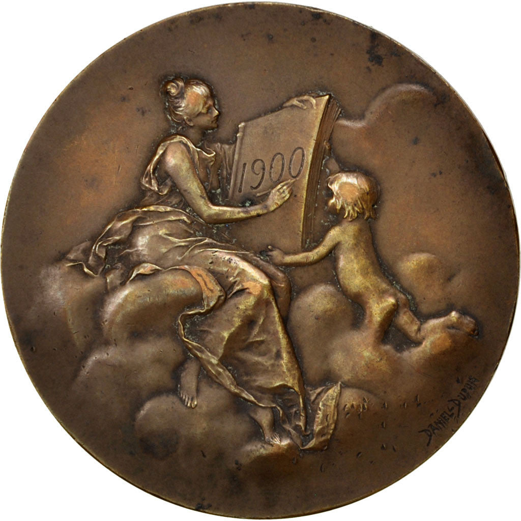 France, Medal, French Third Republic, Business & industry, 1900, Dupuis.D