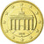 GERMANY - FEDERAL REPUBLIC, 50 Euro Cent, 2010, MS(63), Brass, KM:256