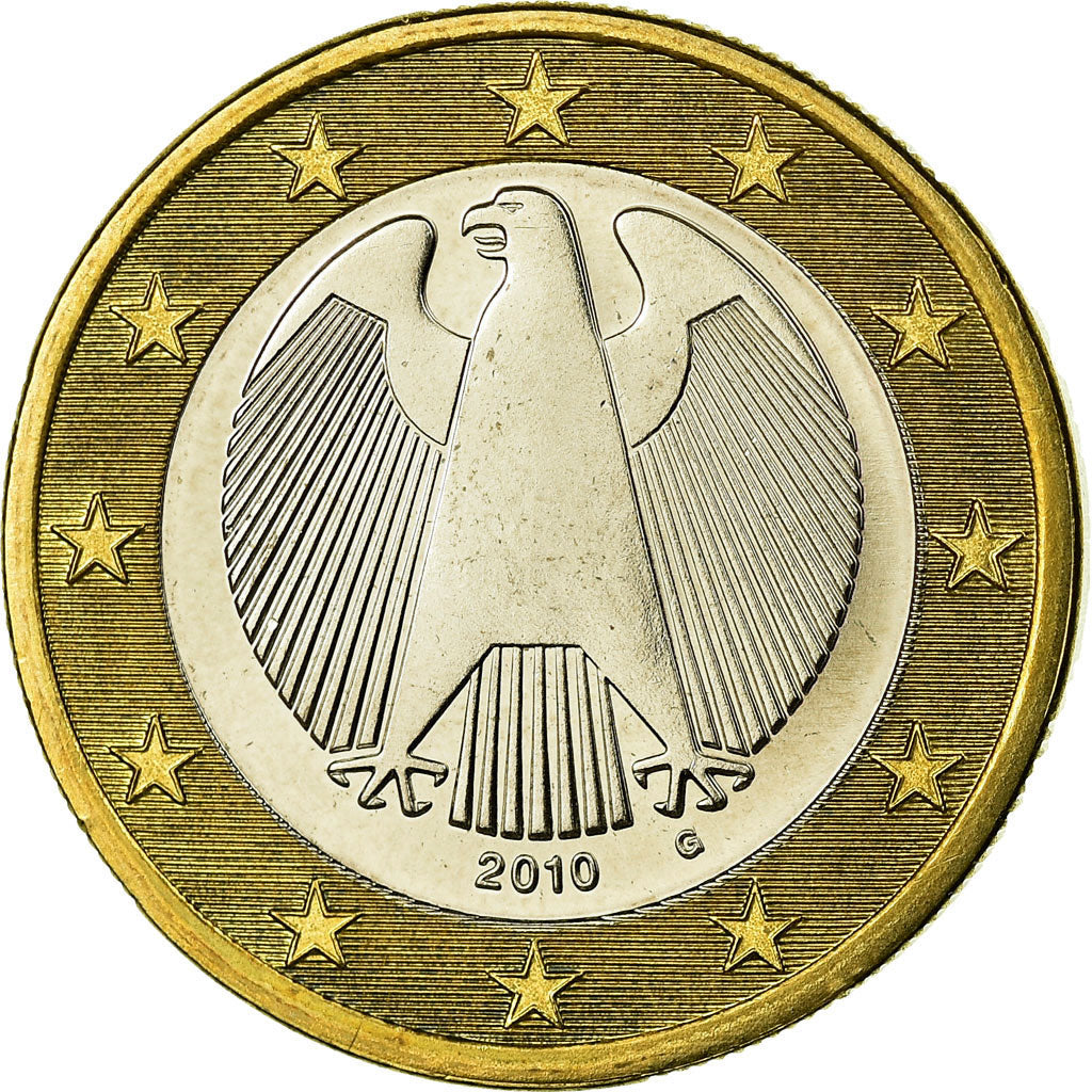 République fédérale allemande, Euro, 2010, SUP, Bi-Metallic, KM:257