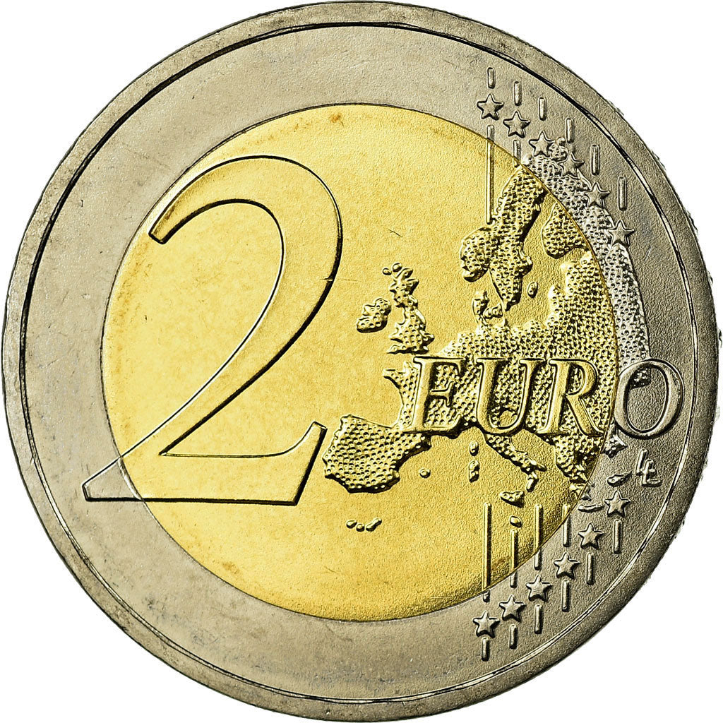 GERMANY - FEDERAL REPUBLIC, 2 Euro, 2008, MS(63), Bi-Metallic, KM:258