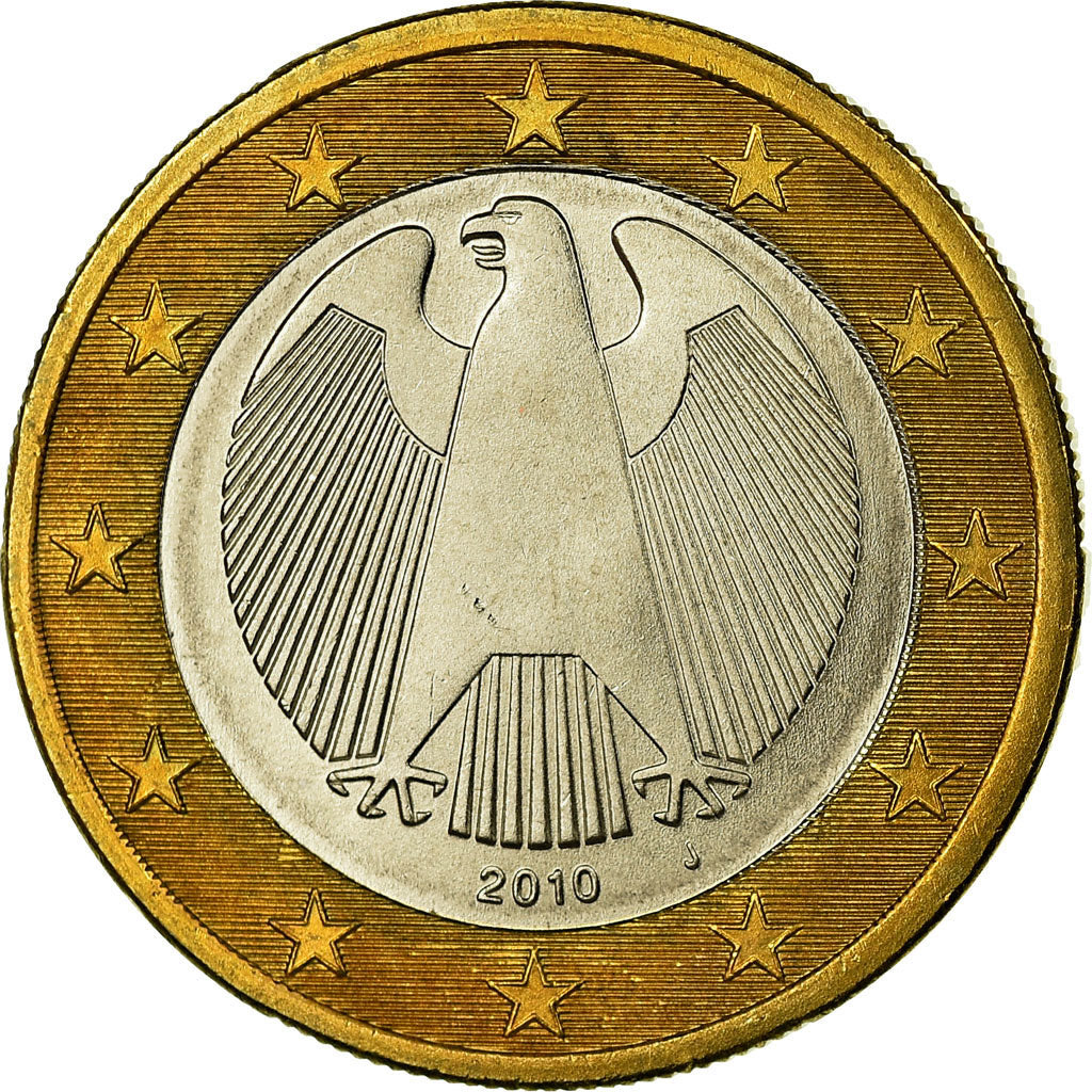 République fédérale allemande, Euro, 2010, SUP, Bi-Metallic, KM:257
