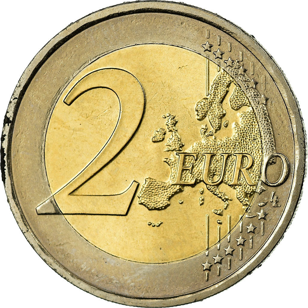 Áustria, 2 Euro, 2007, EF(40-45), Bimetálico, KM:3150