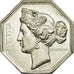 France, Token, Notary, 1833, MS(60-62), Silver, Lerouge:413