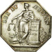 France, Token, Notary, MS(60-62), Silver, Lerouge:161