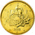 Itália, 50 Euro Cent, 2006, MS(63), Latão, KM:215