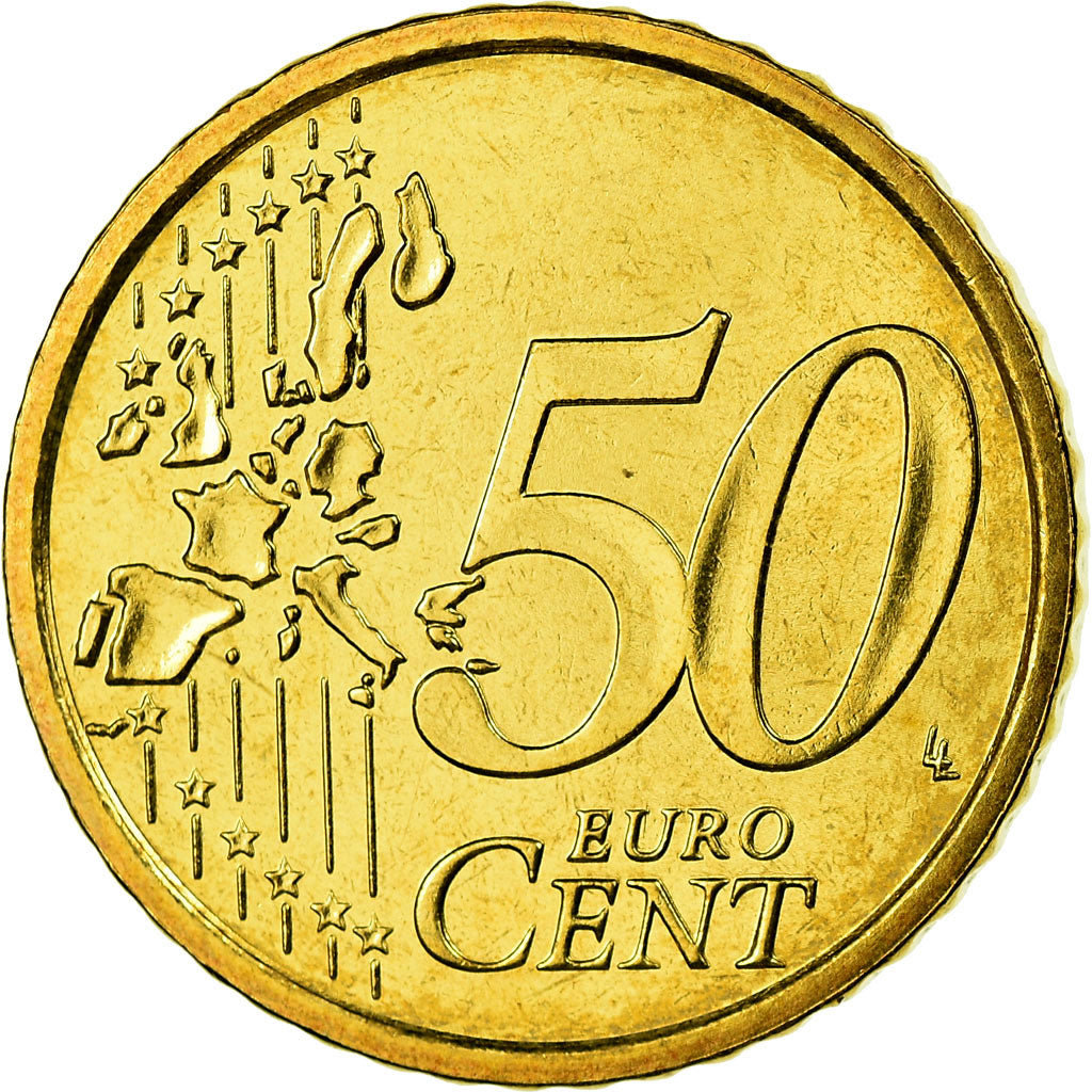 Italia, 50 Euro Cent, 2006, SPL, Ottone, KM:215