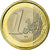 Itália, Euro, 2006, MS(63), Bimetálico, KM:216